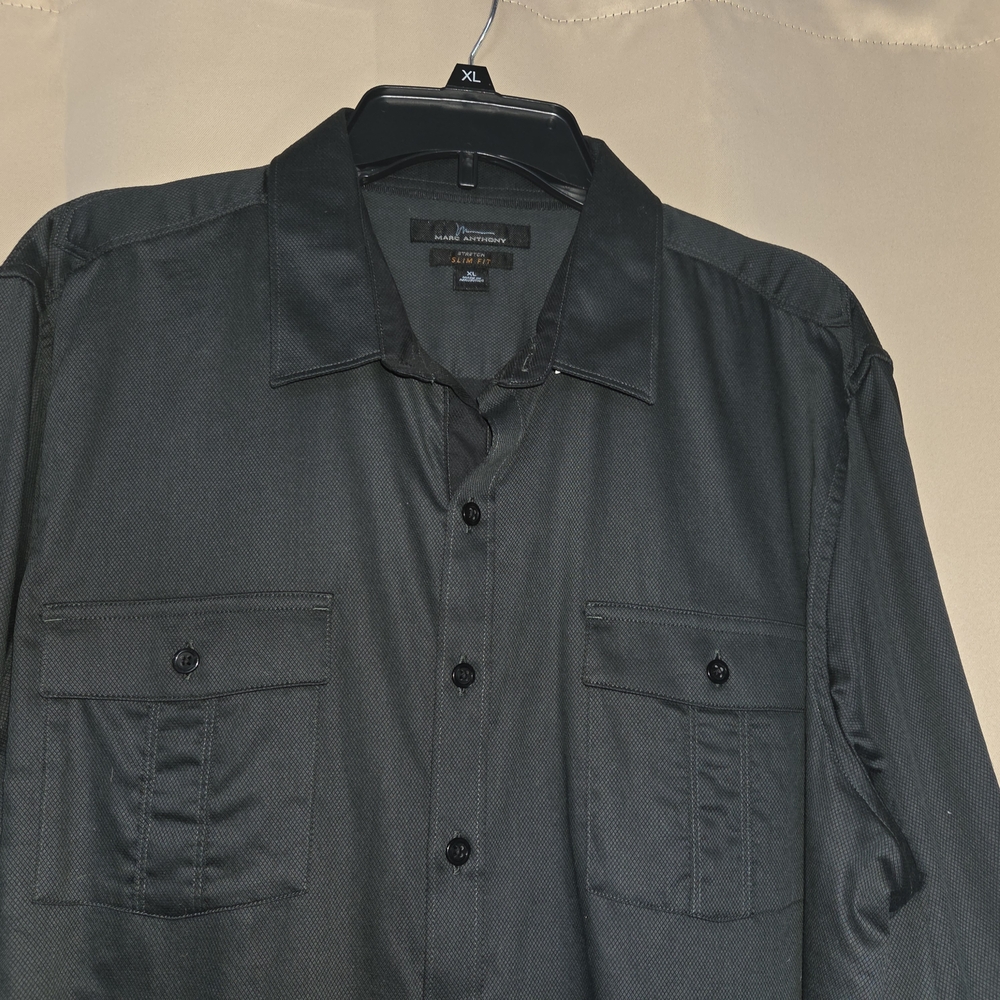 Black Button-Up Shirt